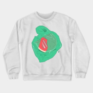 Plastic Crewneck Sweatshirt